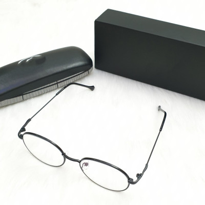 Kính Chống Ánh Sáng Xanh Gọng Kim Loại Cho Nữ KAVI138 Đen