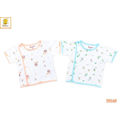 Áo sơ sinh BABIBOO áo sơ sinh tay ngắn vải cotton - BB148