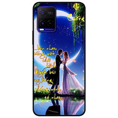 Ốp lưng dành cho Vivo Y21 - Vivo Y21s mẫu Thư Pháp Vợ Chồng Ôm Nhau