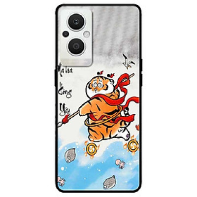 Ốp lưng cho Oppo Reno 2Z, 2F - 6z - 7z 5G - 8z 5G - A96 5G - 8T 4G - 8T 5G - Hổ Na Tra - Hàng Chính Hãng