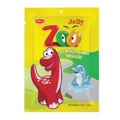 Kẹo dẻo Zoo Bibica áo đường túi 500g