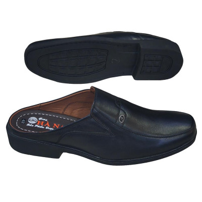 Dép Bít Mũi Nam Da Bò Thật TiTi ĐÔ Cao Cấp GSB20106d