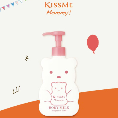 Sữa Dưỡng Thể Kissme Mommy Body Milk Cấp Ẩm Dành Cho Bé Từ 06 Tháng Tuổi Và Làn Da Nhạy Cảm (200G)