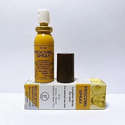 Chai Xịt Của Đức Chống Xuất Tin Sớm Procomil Delay + Cặp Băng Hoả - Che Tên Sản Phẩm