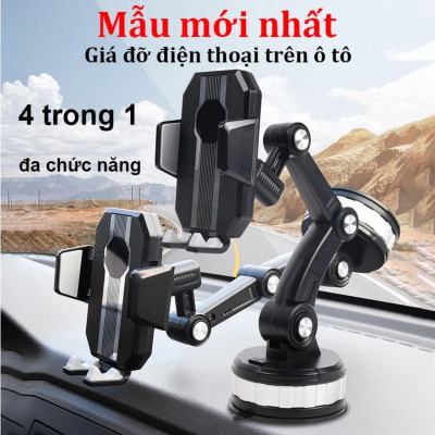 Giá đỡ điện thoại ô tô cấp đa năng: Dễ dàng gắn trên mọi vị trí của xe Loại Tốt hàng cao cấp