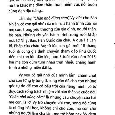 Chân Nhỏ Dũng Cảm - Cùng Con Đi Khắp Thế Gian