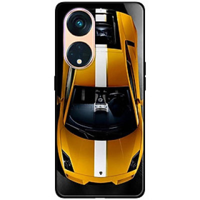 Ốp lưng dành cho Oppo Reno 8T 4G - Reno 8T 5G - Reno 10 5G - Reno 10 Pro 5G - Xe Sọc Trắng - Hàng Chính Hãng