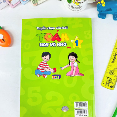 Sách - Tuyển Chọn Các Bài Toán Hay Và Khó - Lớp 1 (Biên soạn theo chương trình GDPT mới) - ndbooks
