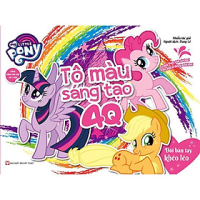 Sách - Tô Màu Sáng Tạo 4Q - Đôi Bàn Tay Khéo Léo - Tân Việt Books