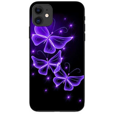 Ốp lưng dành cho Iphone 12 Mini mẫu Bướm Tím