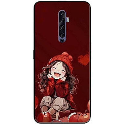 Ốp lưng cho Oppo Reno 2Z - 2F - Reno 6Z - Reno 7Z 5G - 8Z 5G - Reno 8T 4G - Reno 8T 5G - Cô Gái Yêu Đời - Hàng Chính Hãng