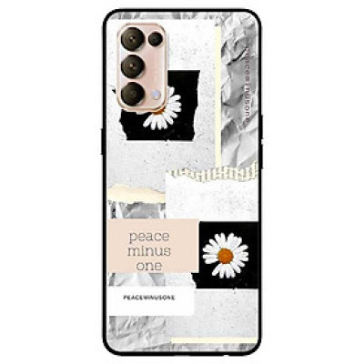 Ốp lưng dành cho Oppo Reno 5 mẫu Cúc Họa Mi 5 - Hoa Cúc Nền Giấy 2