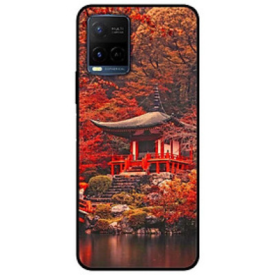 Ốp lưng dành cho Vivo Y21 - Vivo Y21s mẫu Nhà Chờ Cây Đỏ