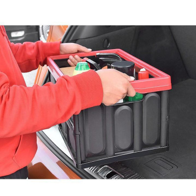 Thùng Đựng Đồ Để Cốp Xe Ô Tô Có Thể Gấp Gọn - Dung Tích 56 Lít