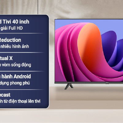 Tivi Android  LED Hisense 40 inch 40A4N - HÀNG CHÍNH HÃNG - CHỈ GIAO HCM