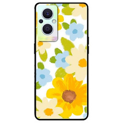 Ốp lưng dành cho Oppo A16K - Oppo A36 / Oppo A76 - Oppo Reno 7z 5G - Hoa Xanh Trong Nước