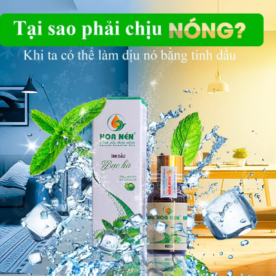 Tinh dầu Bạc hà 30ml - Hoa Nén