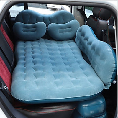 [XẢ KHO]Đệm hơi ô tô, nệm hơi xe ô tô cao cấp hàng dày loại 1, có thành chắn an toàn, tặng kèm bơm điện và bộ gối