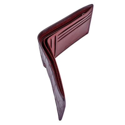 Ví nam da cá sấu màu nâu đất HJ92220-23-35-40-43 